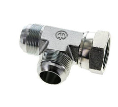 Racor en T JIC UN 1-5/8''-12 Hembra x Macho Acero 210bar (2950.5psi)