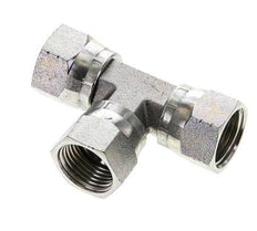 JIC Tee Fitting UNF 3/4''-16 Female Steel 275bar (3863.75psi)