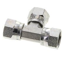 JIC Tee Fitting UNF 3/4''-16 Female Steel 275bar (3863.75psi)