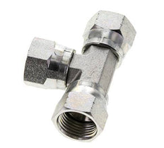 JIC Tee Fitting UNF 3/4''-16 Female Steel 275bar (3863.75psi)