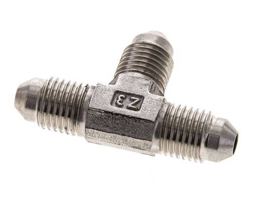JIC Tee Fitting UNF 7/16''-20 Male Stainless steel 310bar (4355.5psi)