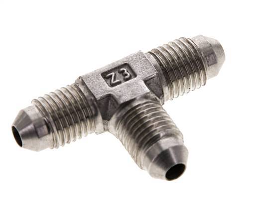 JIC Tee Fitting UNF 7/16''-20 Male Stainless steel 310bar (4355.5psi)