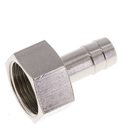 G 3/4'' x 13mm Llave de manguera de latón niquelado 16 Bar