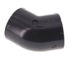 PVC 45deg Elbow Fitting Socket 50x62mm [2 Pieces]