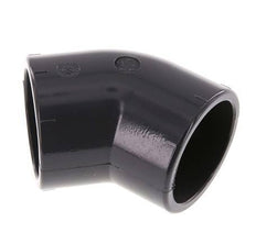 PVC 45deg Elbow Fitting Socket 50x62mm [2 Pieces]