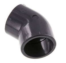 PVC 45deg Elbow Fitting Socket 50x62mm [2 Pieces]