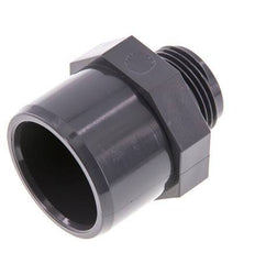PVC Fitting Female Socket 40x50mm x Male G 1'' [2 Pieces]