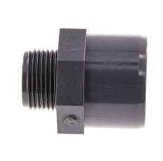 PVC Fitting Female Socket 40x50mm x Male G 1'' [2 Pieces]