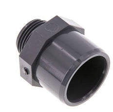 PVC Fitting Female Socket 40x50mm x Male G 1'' [2 Pieces]