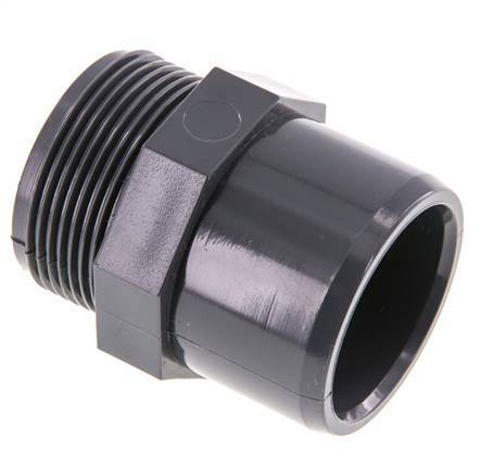 PVC Fitting Female Socket 40x50mm x Male G 1-1/2'' [2 Pieces]