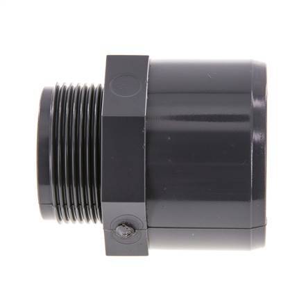 PVC Fitting Female Socket 50x63mm x Male G 1-1/2'' [2 Pieces]