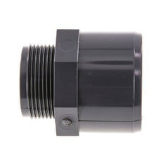 PVC Fitting Female Socket 50x63mm x Male G 1-1/2'' [2 Pieces]