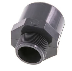 PVC Fitting Female Socket 50x63mm x Male G 1 1/4'' [2 Pieces]