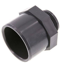 PVC Fitting Female Socket 63x75mm x Male G 1-1/2'' [2 Pieces]