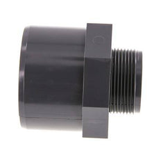 PVC Fitting Female Socket 63x75mm x Male G 1-1/2'' [2 Pieces]