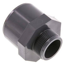 PVC Fitting Female Socket 63x75mm x Male G 1-1/2'' [2 Pieces]