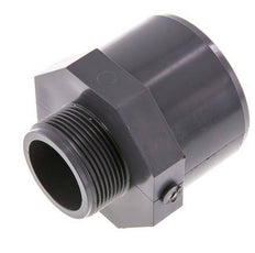 PVC Fitting Female Socket 63x75mm x Male G 1-1/2'' [2 Pieces]