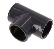 PVC Tee Fitting Socket 50x62mm [2 Pieces]