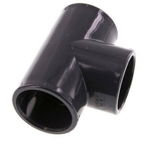 PVC Tee Fitting Socket 50x62mm [2 Pieces]