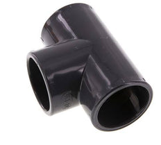 PVC Tee Fitting Socket 50x62mm [2 Pieces]