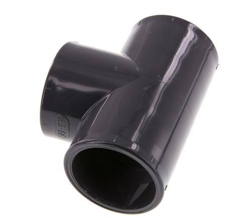 PVC Tee Fitting Socket 50x62mm [2 Pieces]