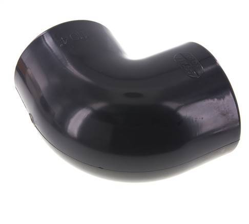PVC 90deg Elbow Fitting Female Socket 110x129mm x Female Rp 4''