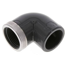 PVC 90deg Elbow Fitting Female Socket 25x34mm x Female Rp 3/4''