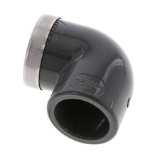 PVC 90deg Elbow Fitting Female Socket 25x34mm x Female Rp 3/4''