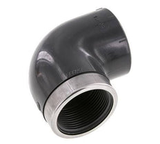 PVC 90deg Elbow Fitting Female Socket 50x61mm x Female Rp 1-1/2''