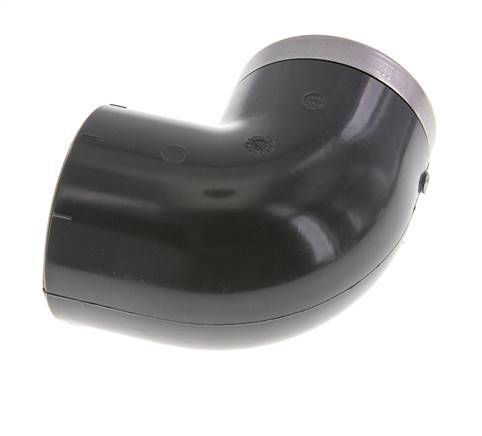 PVC 90deg Elbow Fitting Female Socket 63x75mm x Female Rp 2''