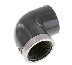 PVC 90deg Elbow Fitting Female Socket 63x75mm x Female Rp 2''