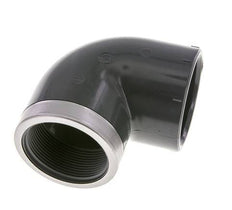 PVC 90deg Elbow Fitting Female Socket 63x75mm x Female Rp 2''