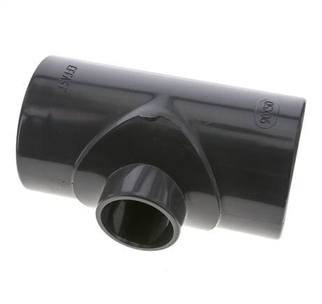 PVC Reducing Tee Fitting Socket 90 to 50mm