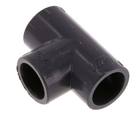 PVC Tee Fitting Socket 20x27mm [5 Pieces]