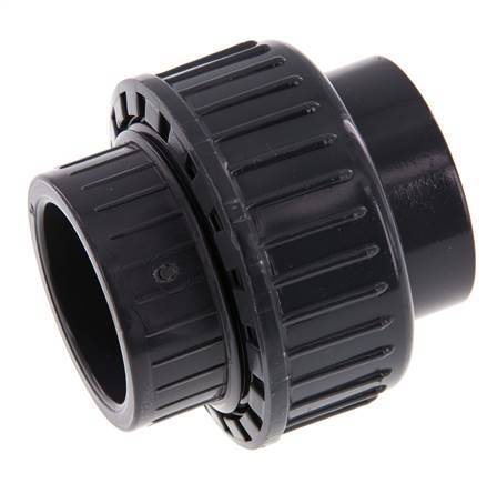 PVC Union Fitting Socket 32x61mm EPDM [2 Pieces]