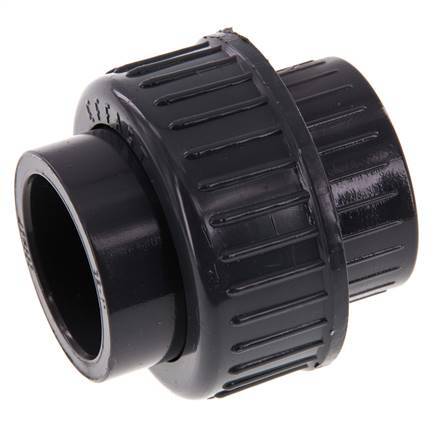 PVC Union Fitting Socket 32x61mm EPDM [2 Pieces]