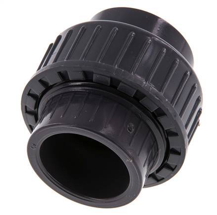 PVC Union Fitting Socket 32x61mm EPDM [2 Pieces]