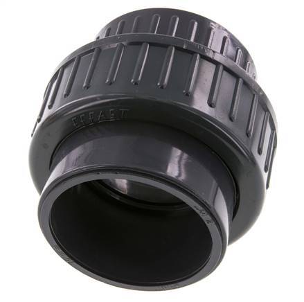 PVC Union Fitting Socket 75x120mm EPDM