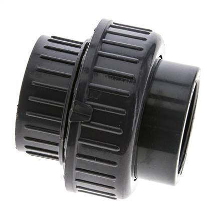 PVC Union Fitting Female Rp 1 1/4'' EPDM