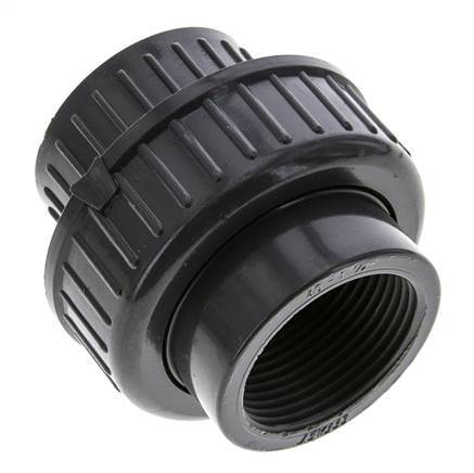 PVC Union Fitting Female Rp 1 1/4'' EPDM