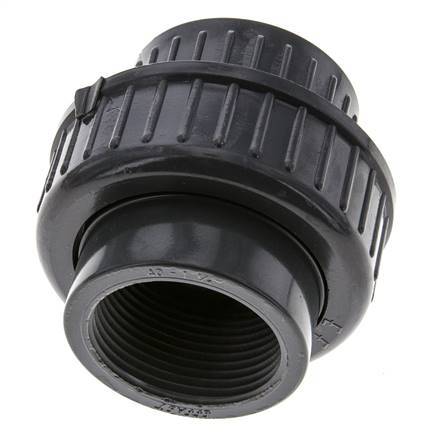 PVC Union Fitting Female Rp 1 1/4'' EPDM