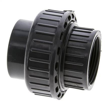 PVC Union Fitting Female Rp 1 1/4'' EPDM