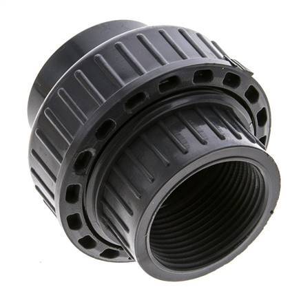 PVC Union Fitting Female Rp 1 1/4'' EPDM