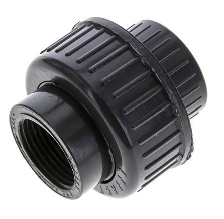 PVC Union Fitting Female Rp 3/4'' EPDM