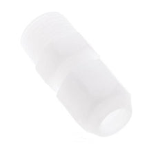 4x6mm & R1/4'' PVDF Straight Hose Fitting with Male Threads 10bar/145psi