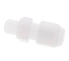 4x6mm & G1/8'' PP Straight Hose Fitting with Male Threads 10bar/145psi [2 Pieces]