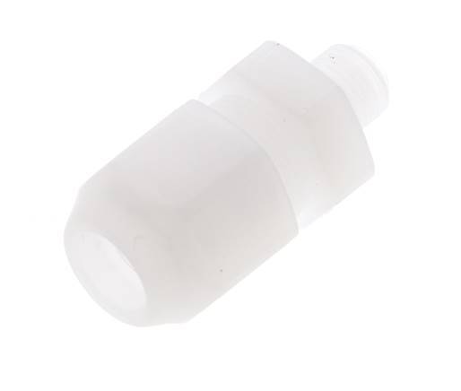 8x10mm & G1/8'' PP Straight Hose Fitting with Male Threads 10bar/145psi [2 Pieces]