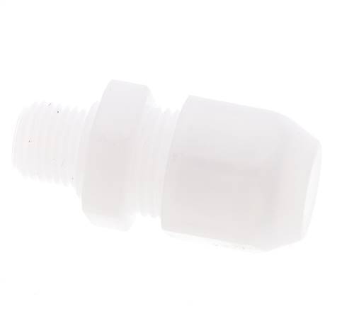 10x12mm & G1/4'' PP Straight Hose Fitting with Male Threads 10bar/145psi