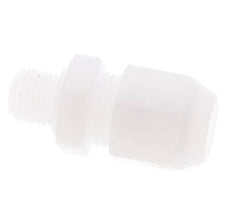 10x12mm & G1/4'' PP Straight Hose Fitting with Male Threads 10bar/145psi