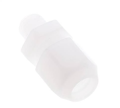 10x12mm & G1/4'' PP Straight Hose Fitting with Male Threads 10bar/145psi